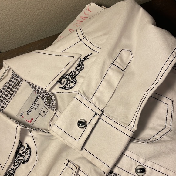 Cowboy shirt Ace of a Diamond - Picture 4 of 5